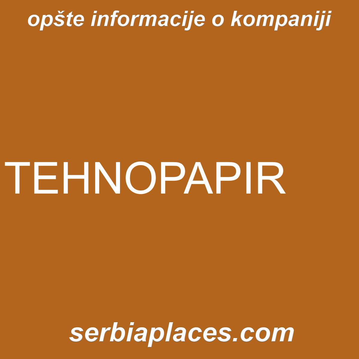 TEHNOPAPIR