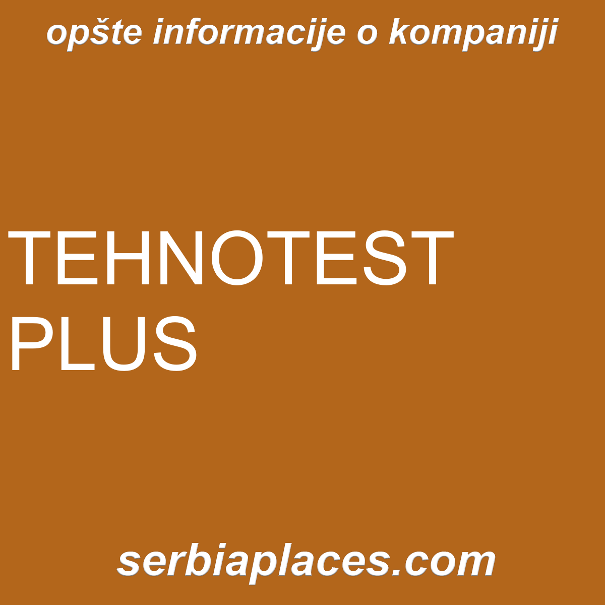 TEHNOTEST PLUS