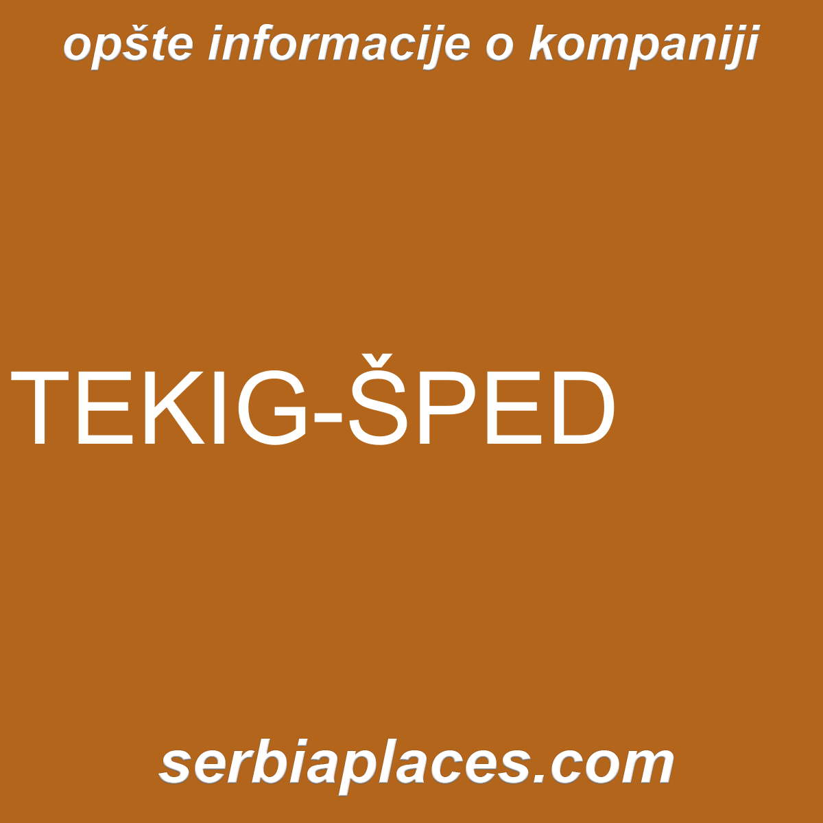 TEKIG-ŠPED