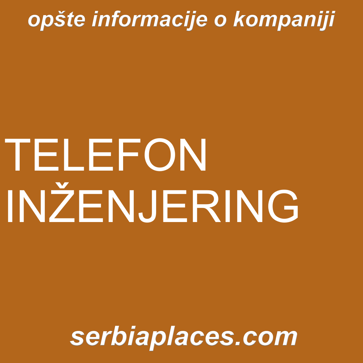 TELEFON INŽENJERING