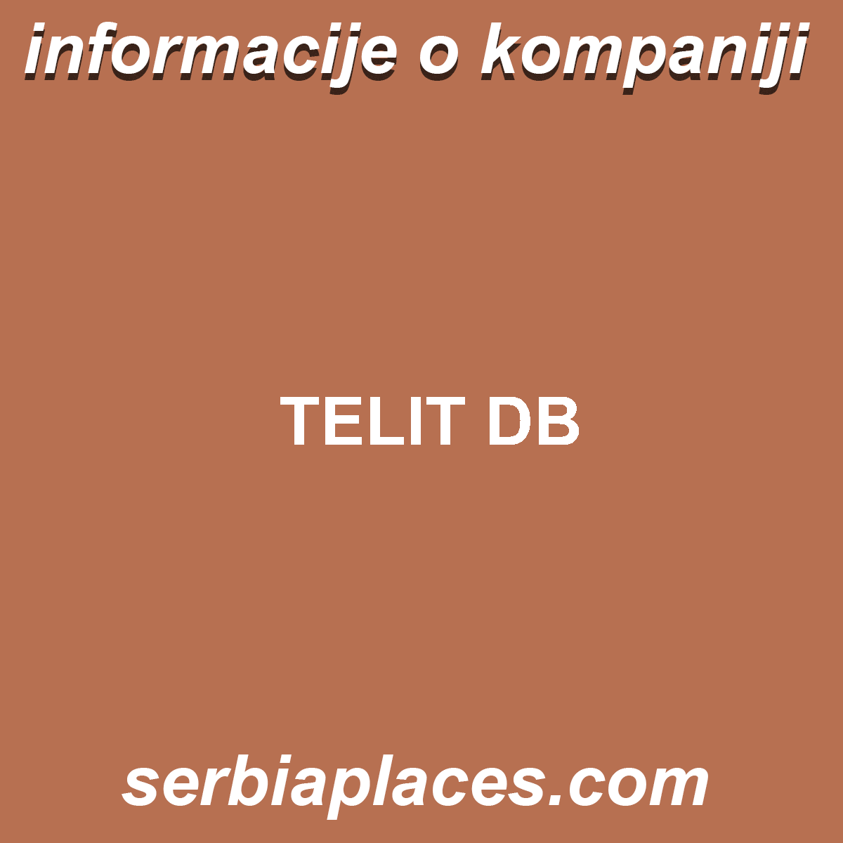 TELIT DB