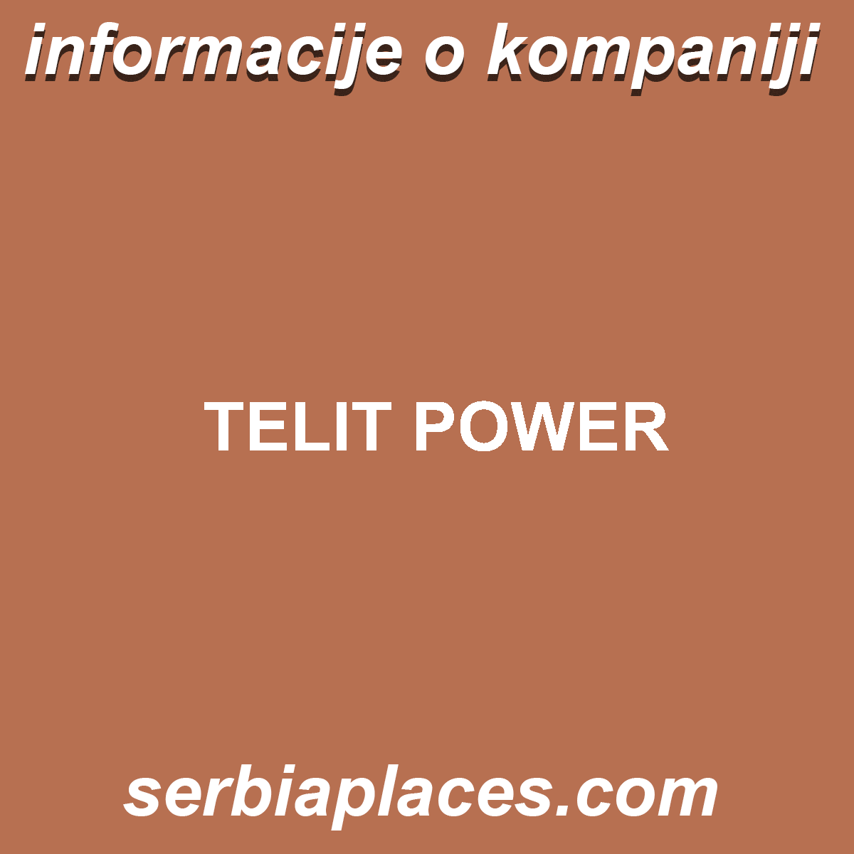 TELIT POWER