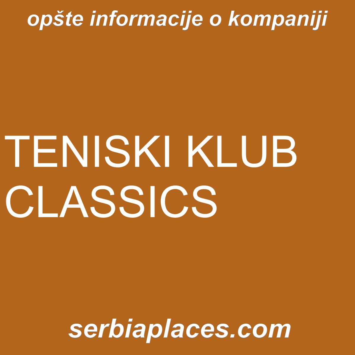 TENISKI KLUB CLASSICS