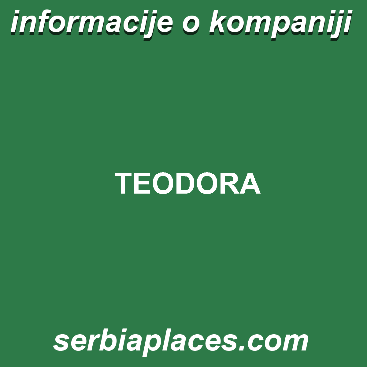 TEODORA