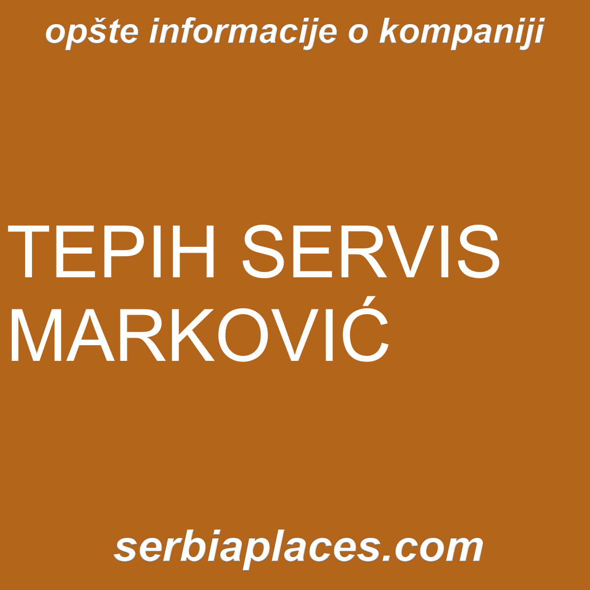 TEPIH SERVIS MARKOVIĆ