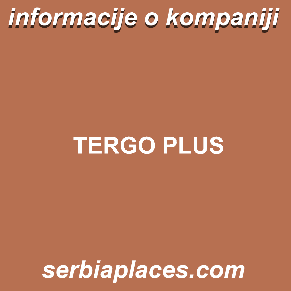 TERGO PLUS
