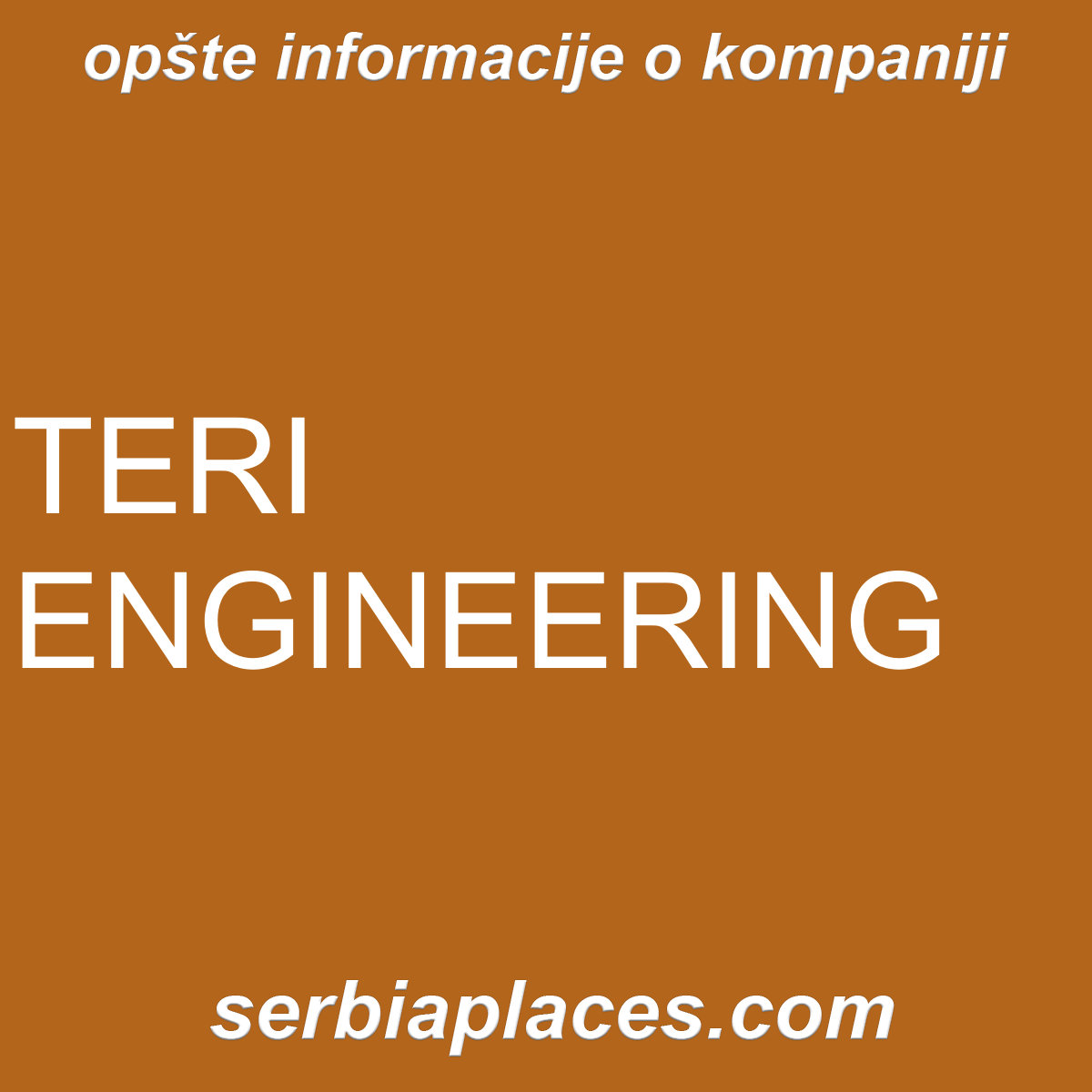 TERI ENGINEERING