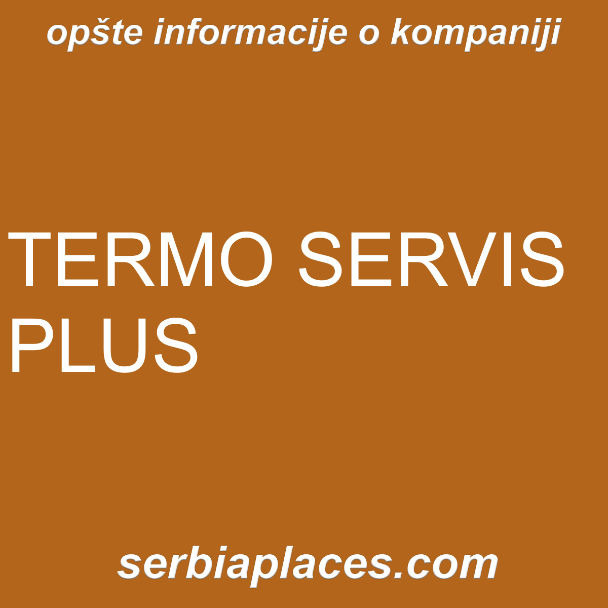 TERMO SERVIS PLUS