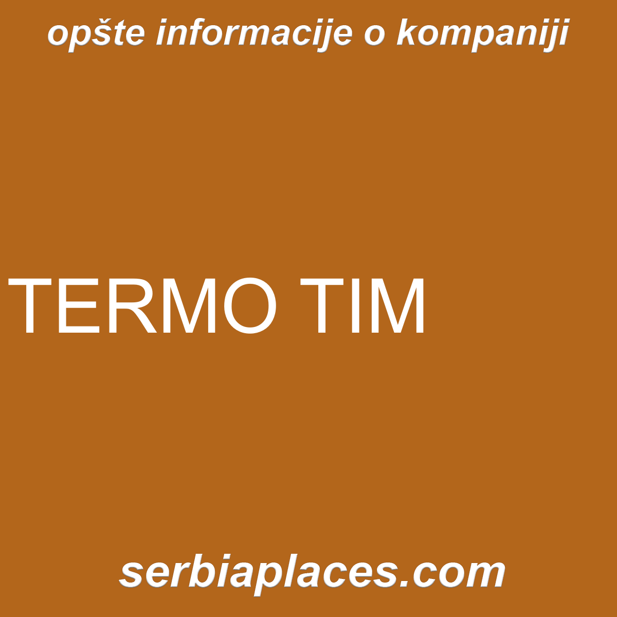 TERMO TIM