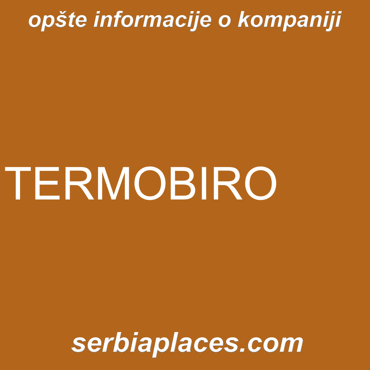 TERMOBIRO