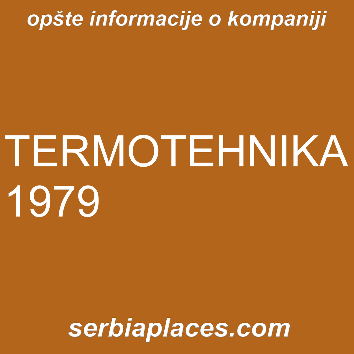 TERMOTEHNIKA 1979
