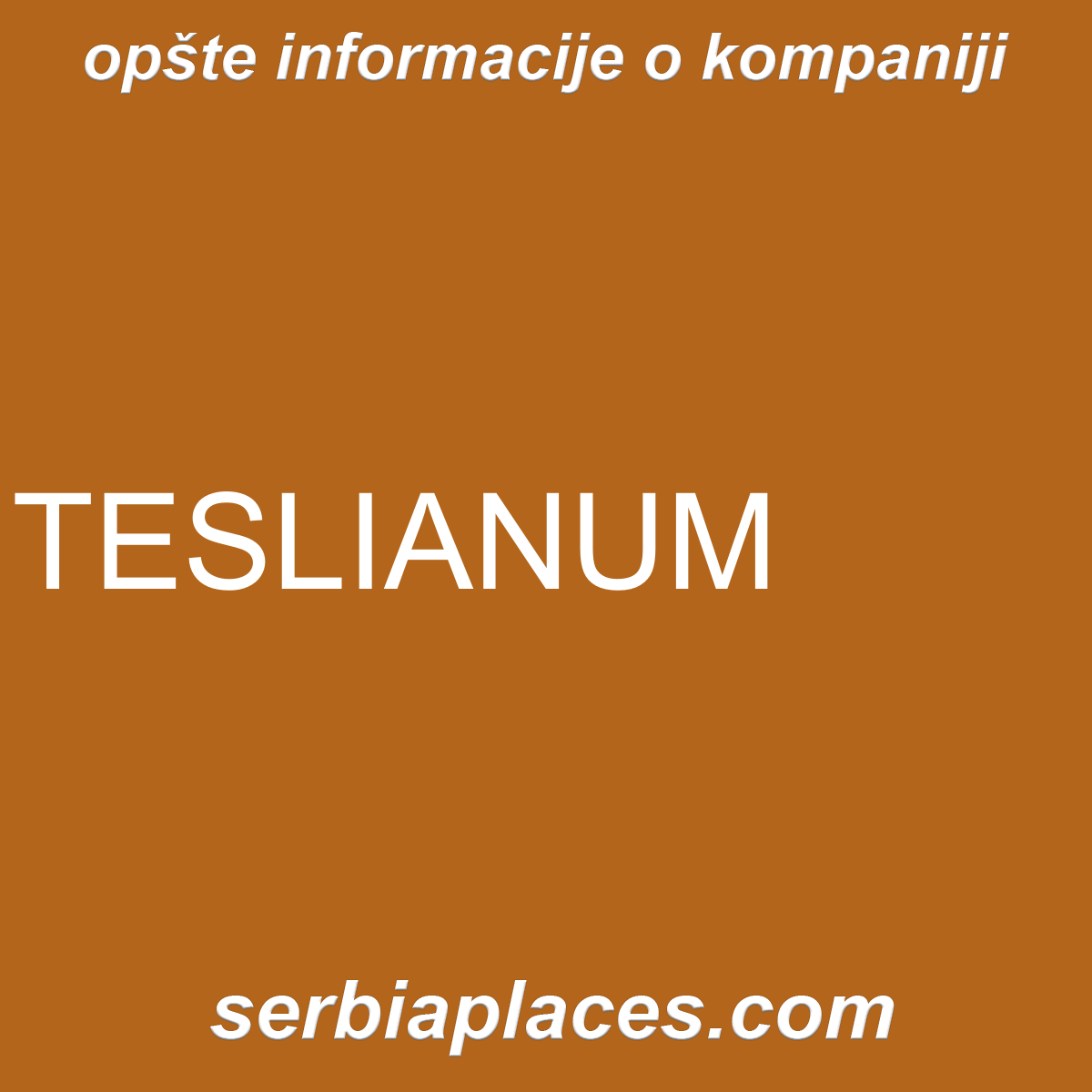 TESLIANUM