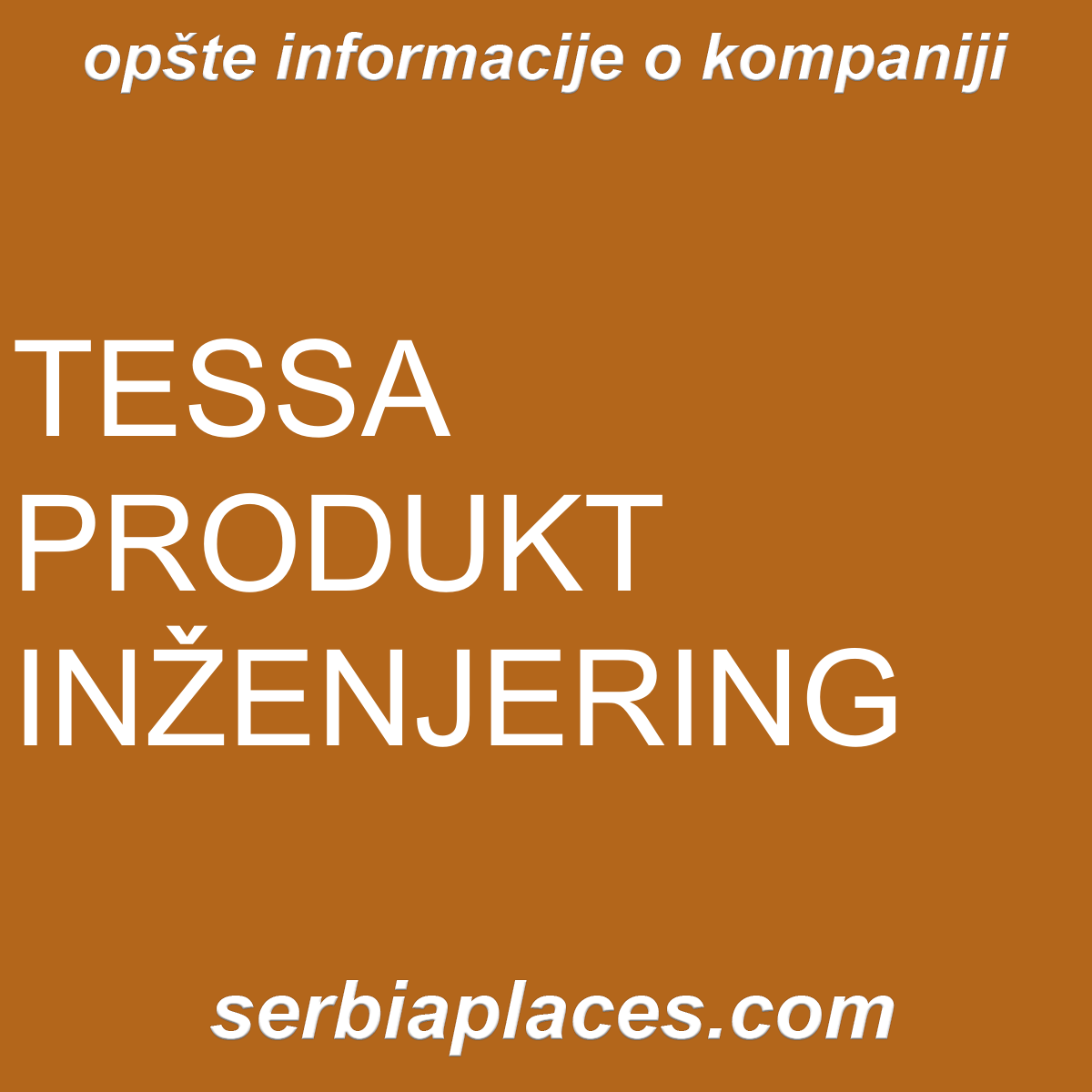 TESSA PRODUKT INŽENJERING
