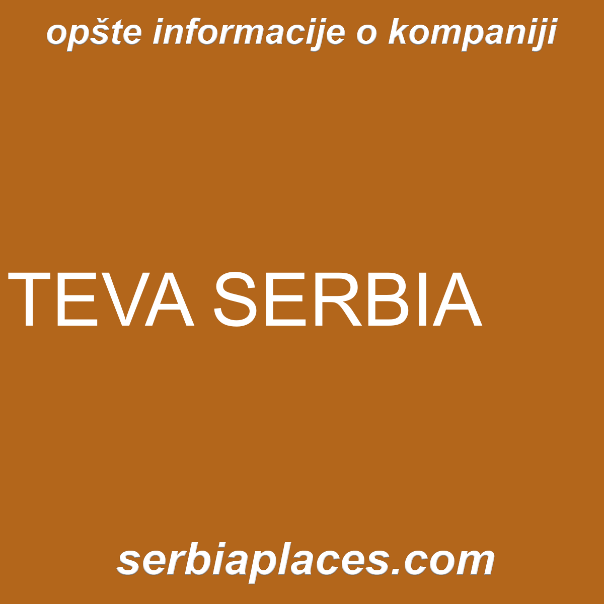 TEVA SERBIA