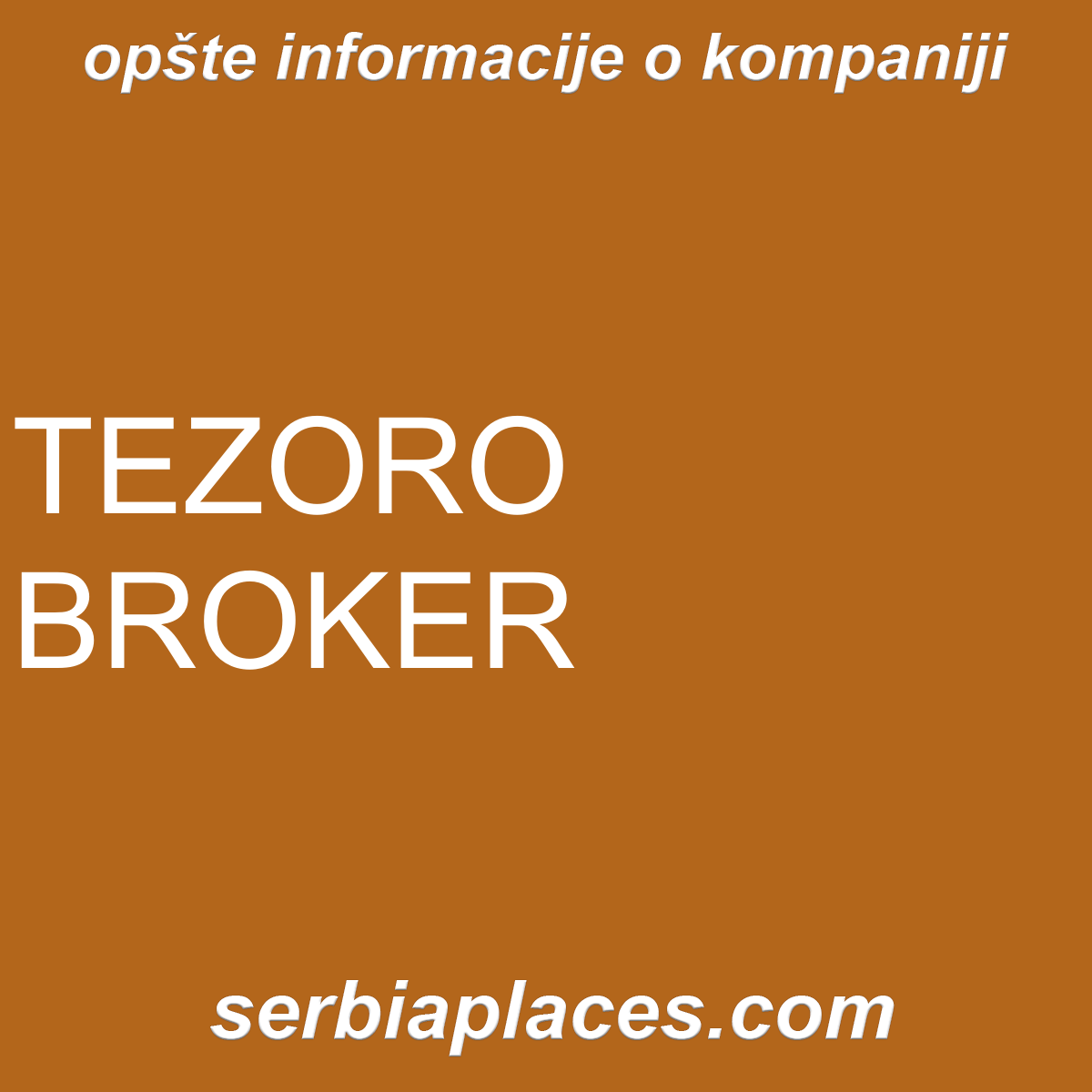 TEZORO BROKER