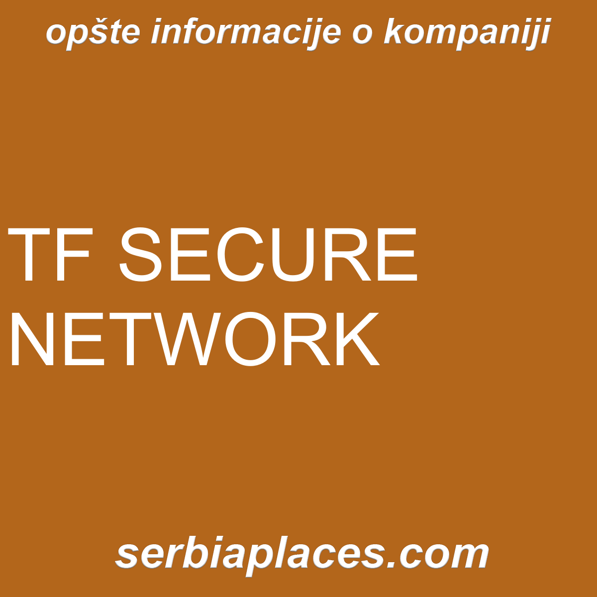 TF SECURE NETWORK