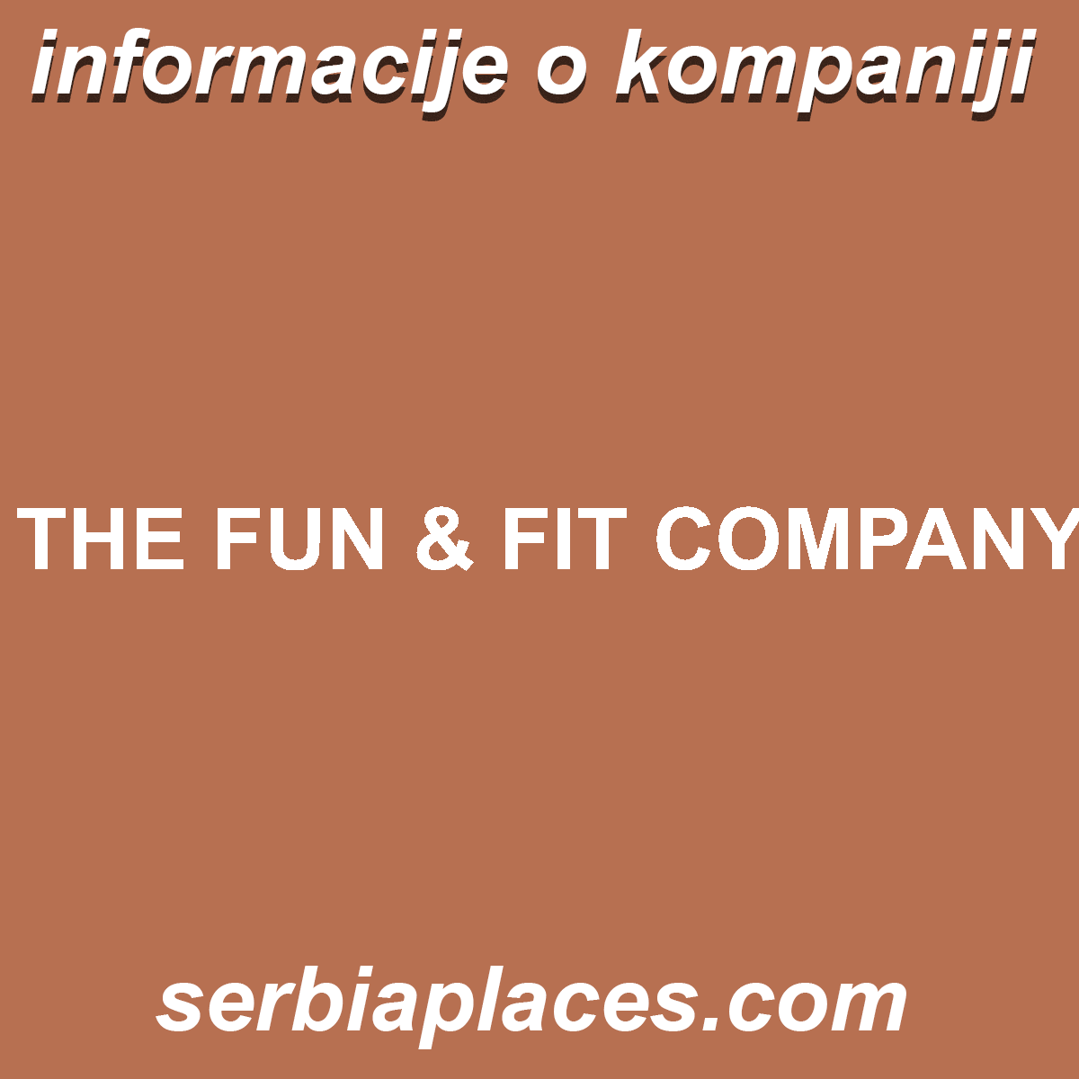 THE FUN & FIT COMPANY