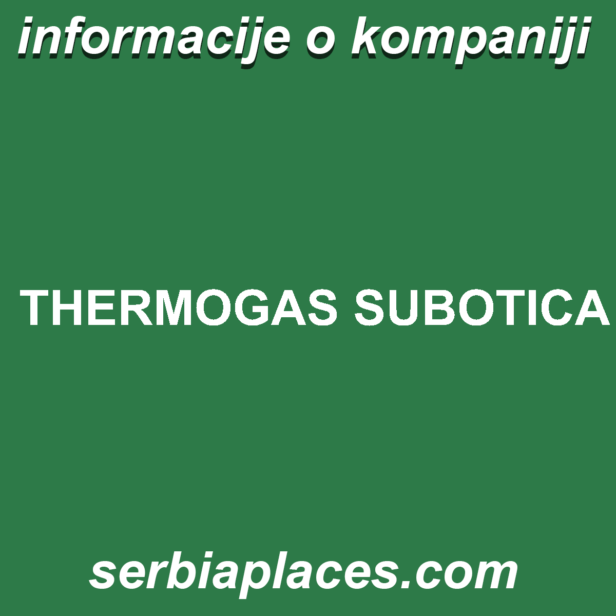 THERMOGAS SUBOTICA
