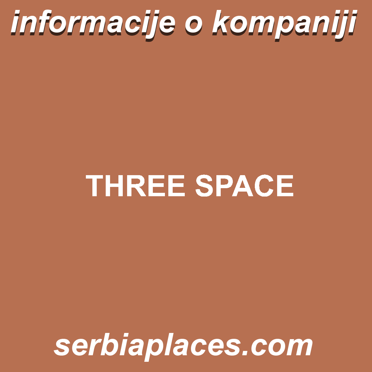 THREE SPACE