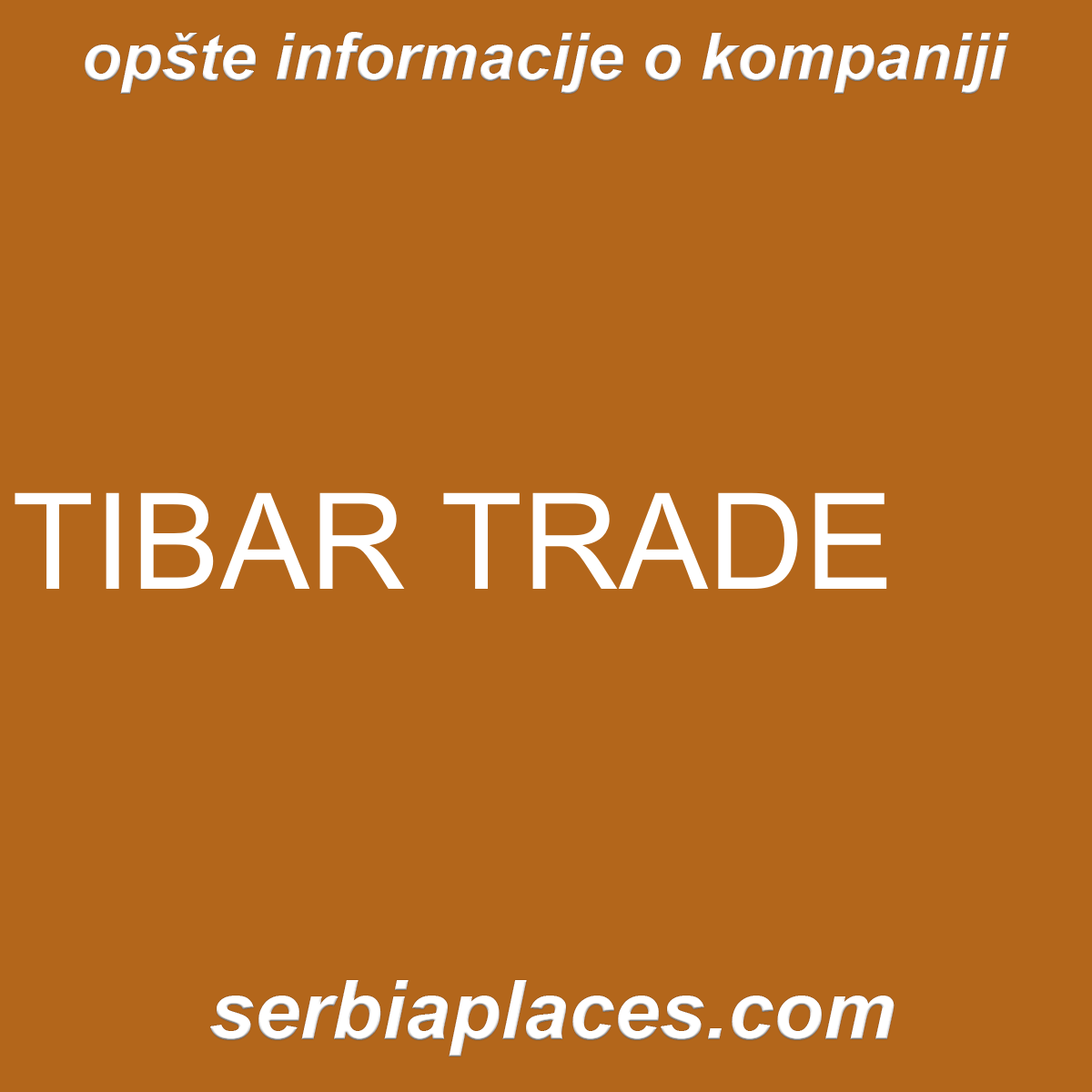 TIBAR TRADE