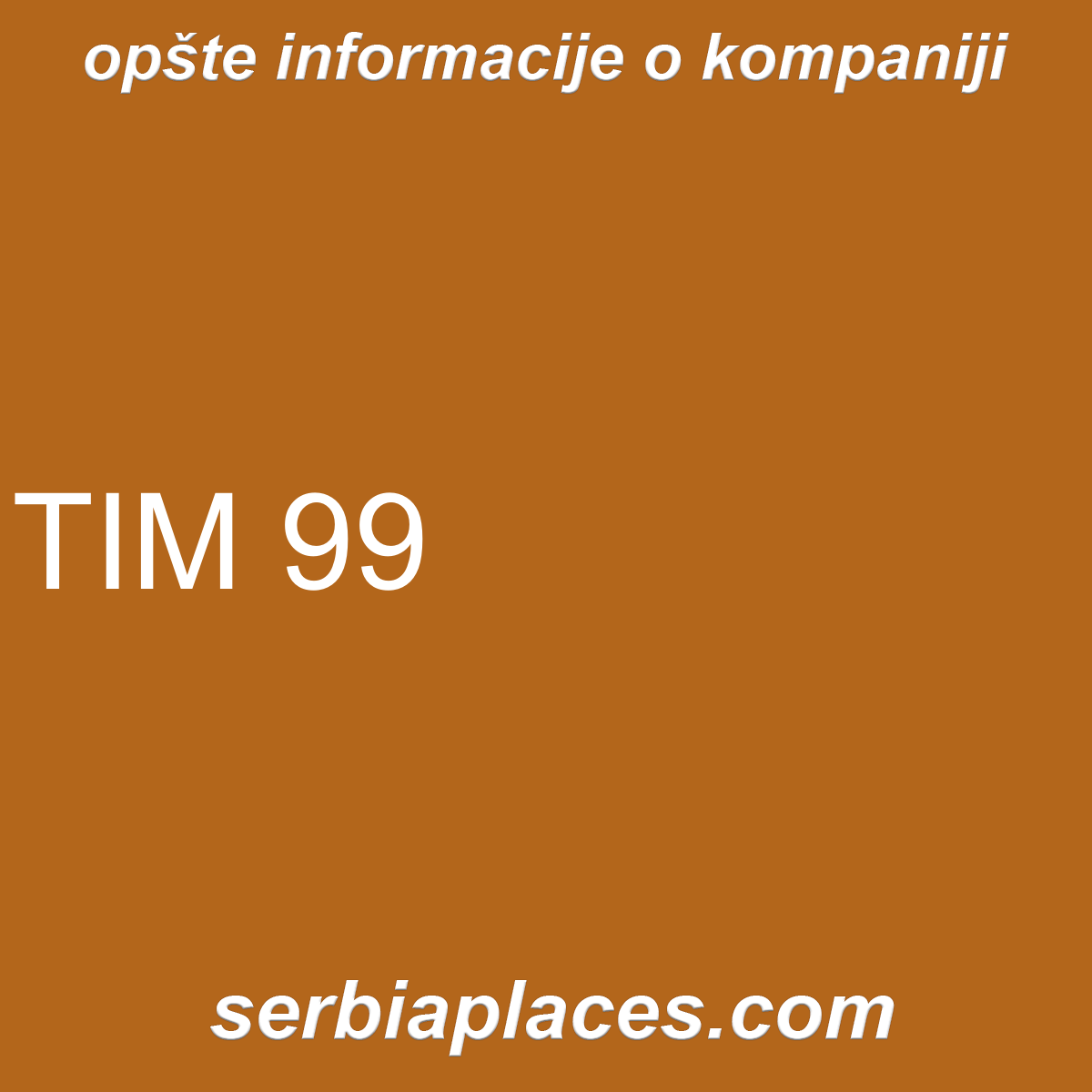 TIM 99