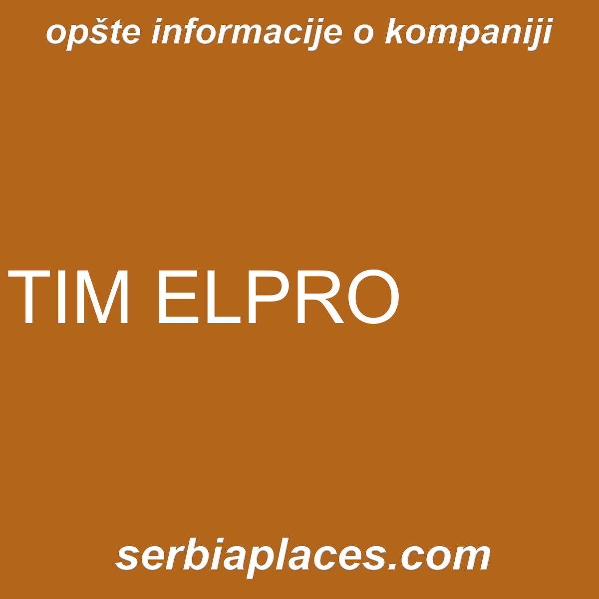 TIM ELPRO