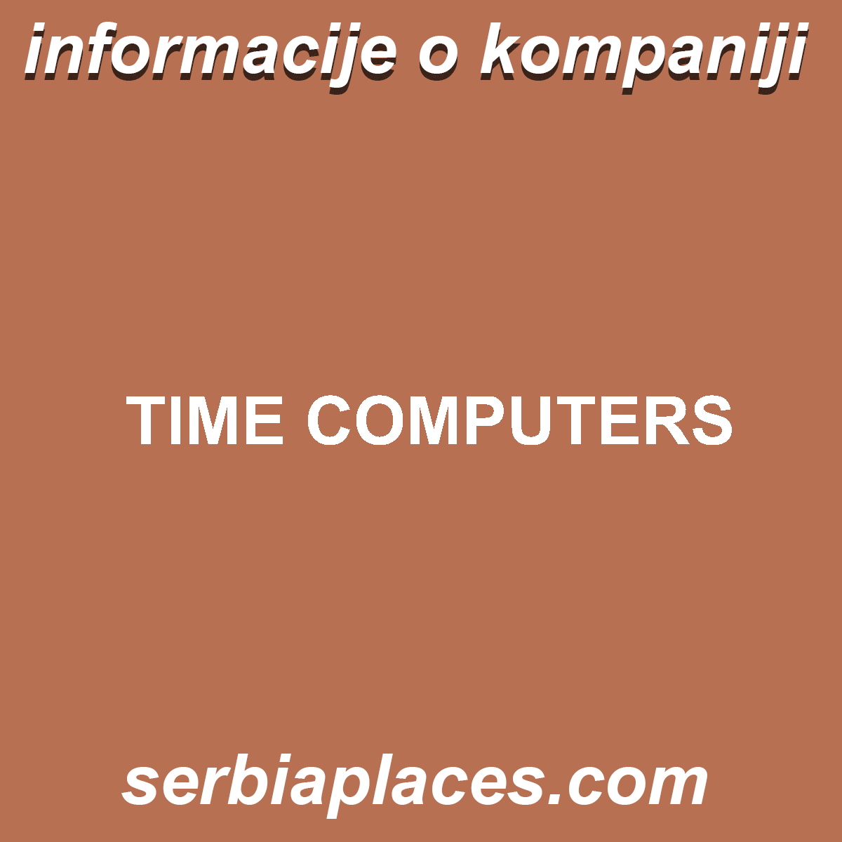 TIME COMPUTERS