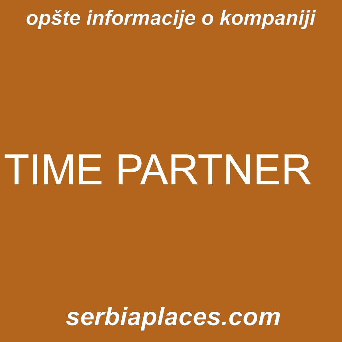 TIME PARTNER