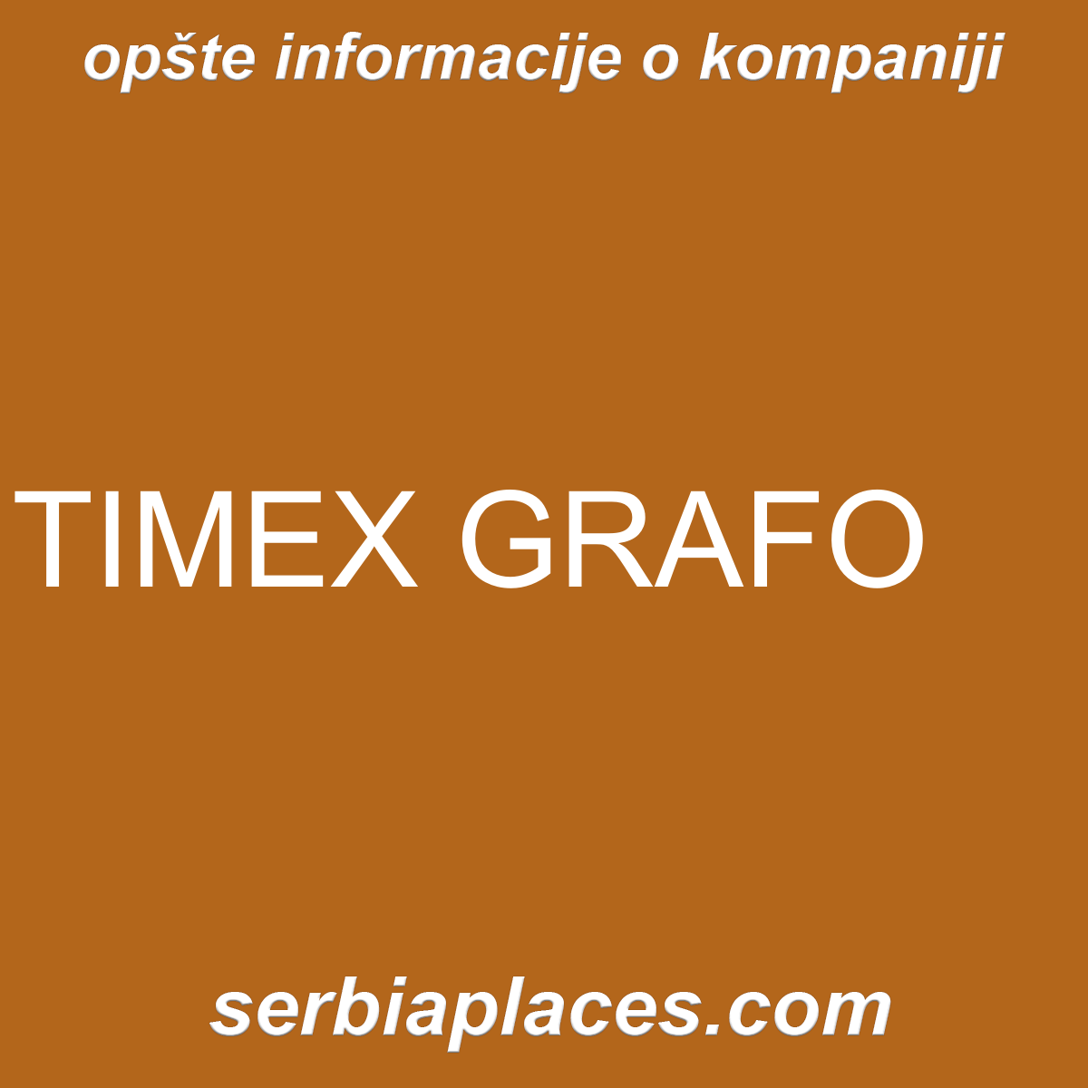 TIMEX GRAFO
