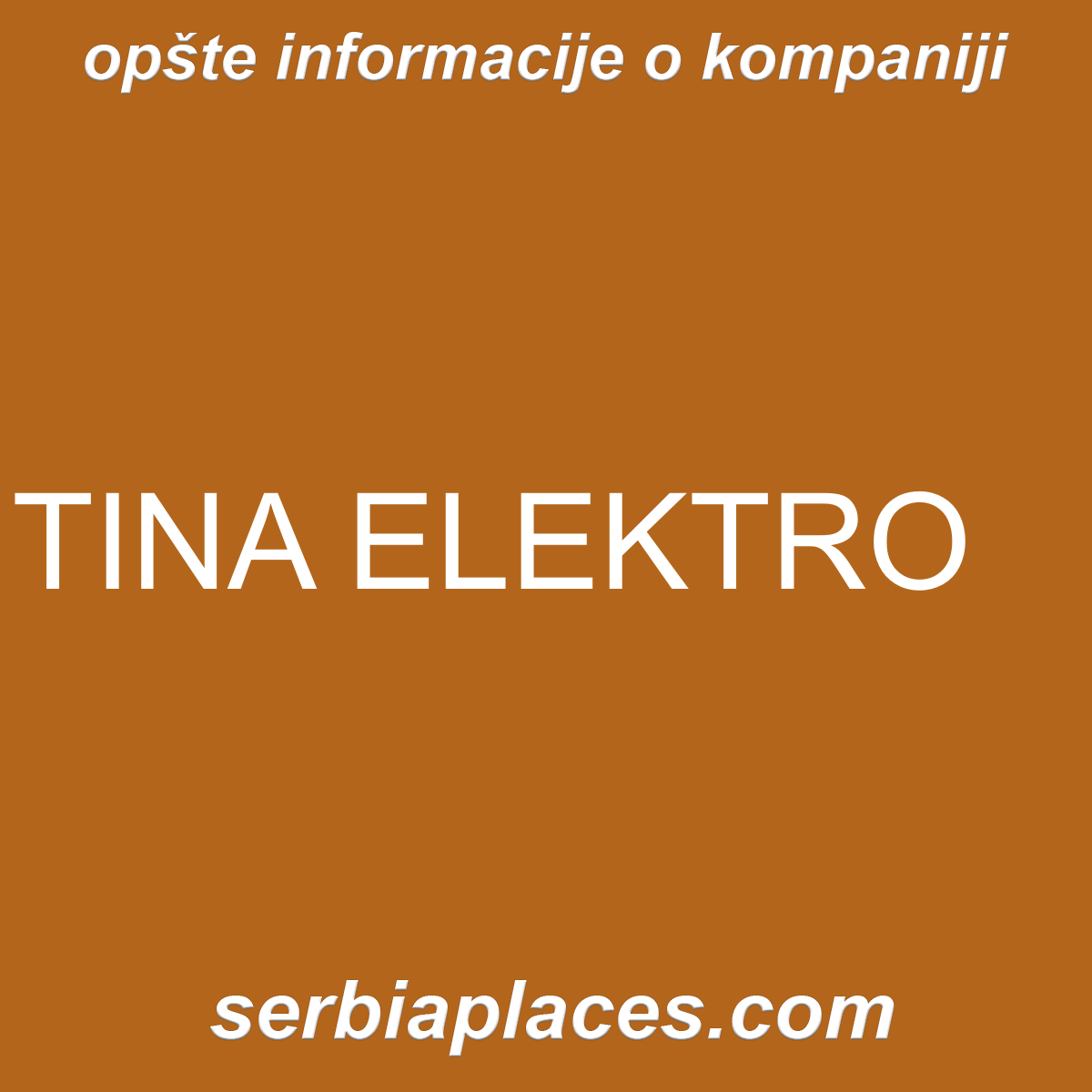 TINA ELEKTRO