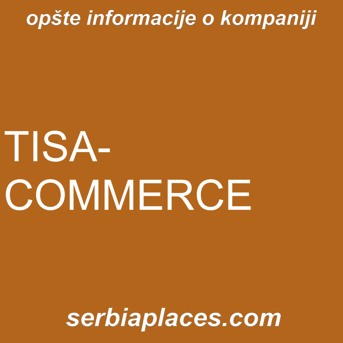 TISA-COMMERCE