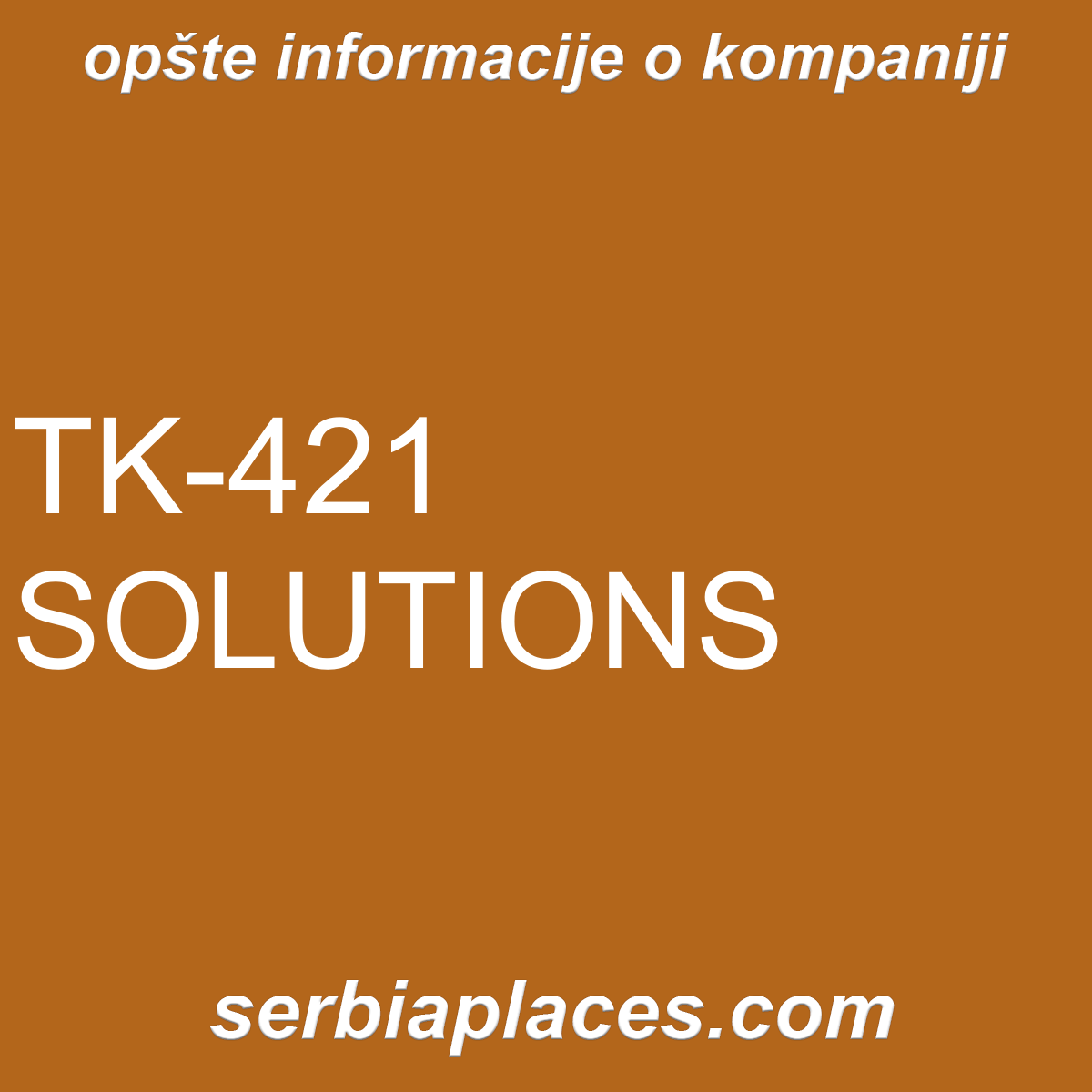 TK-421 SOLUTIONS