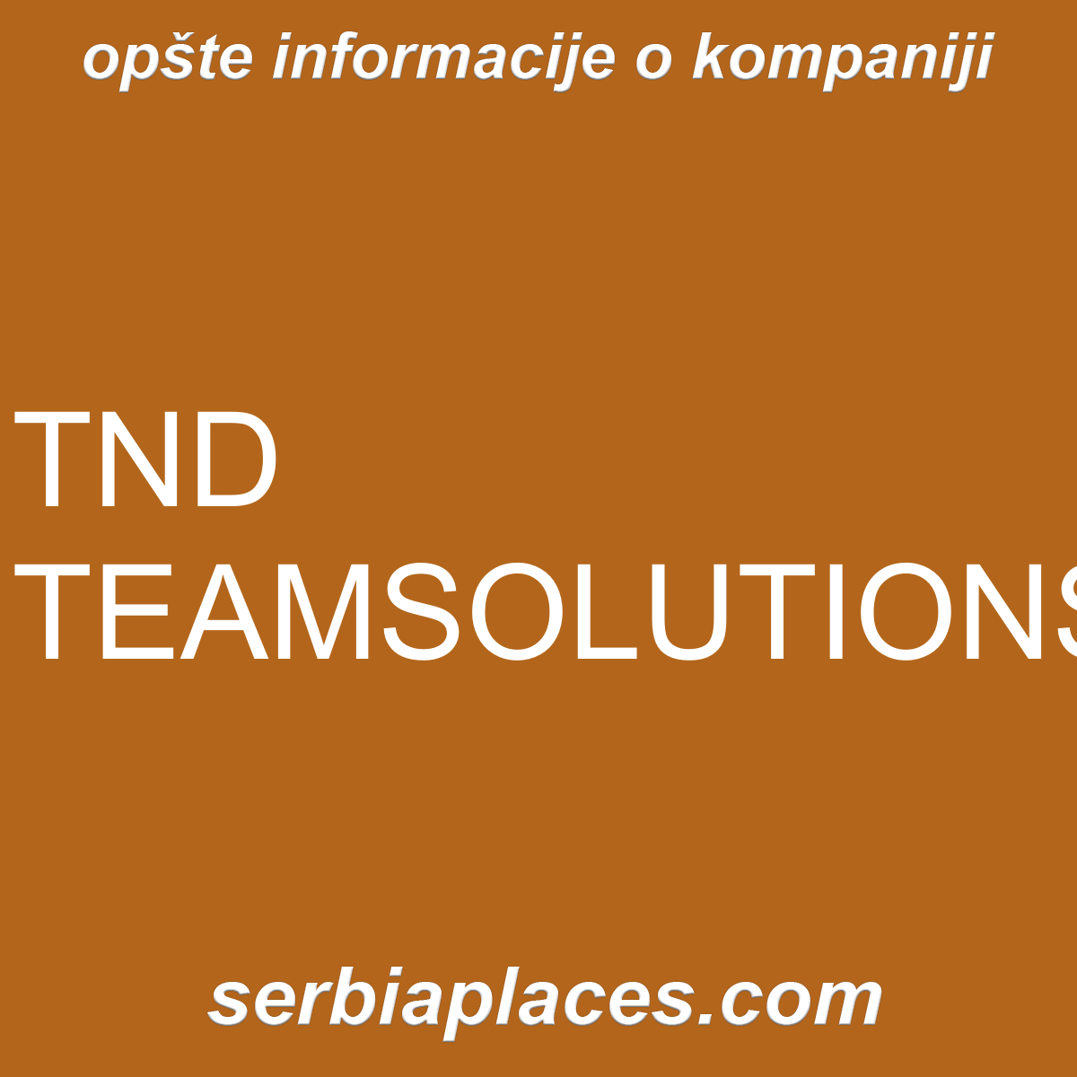 TND TEAMSOLUTIONS