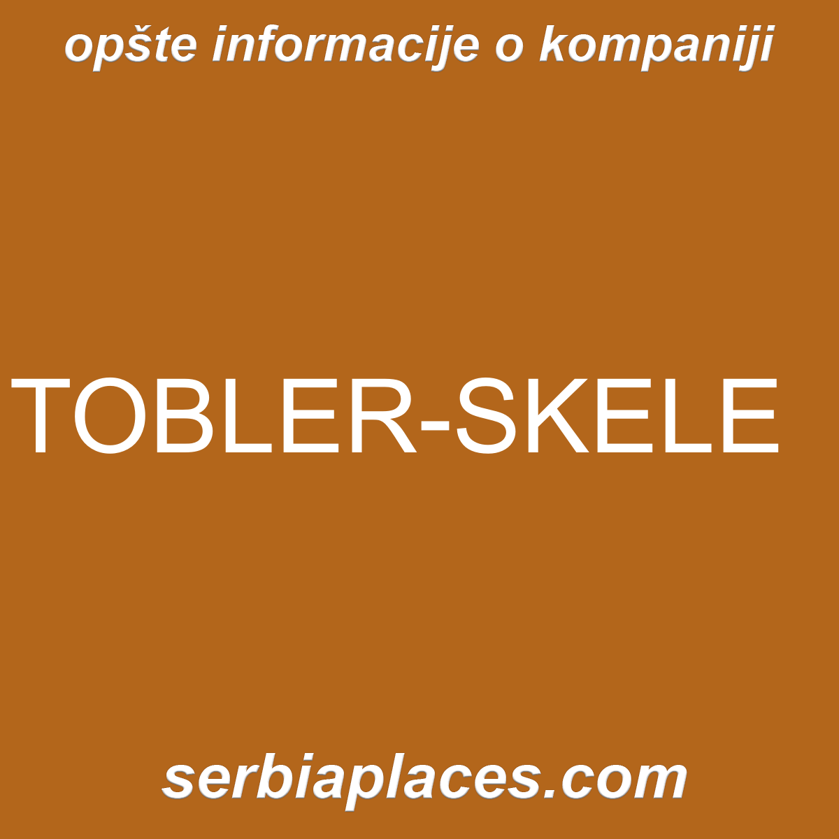 TOBLER-SKELE