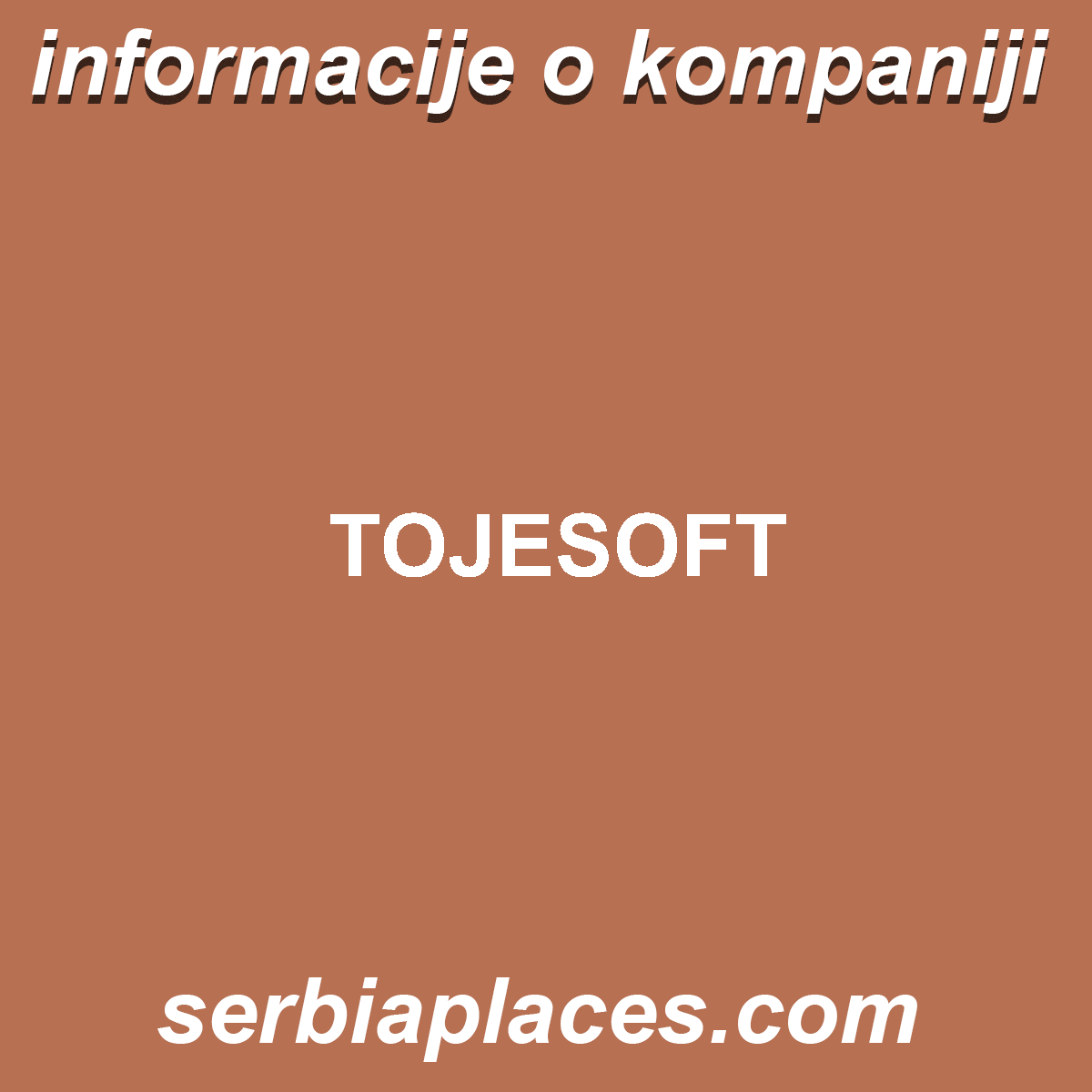 TOJESOFT