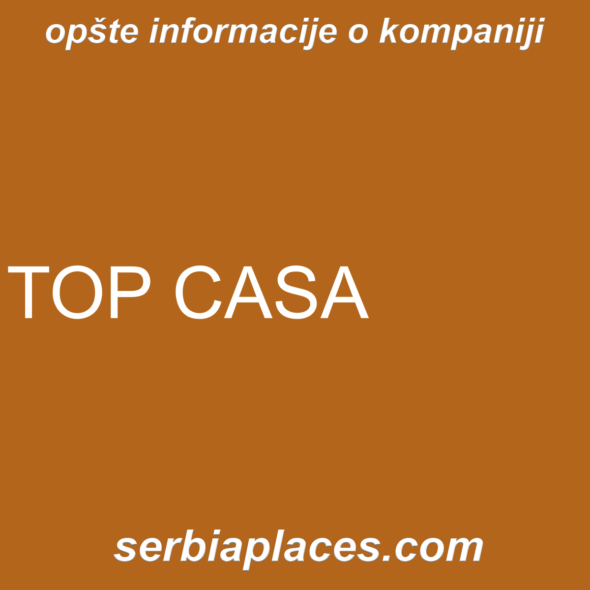 TOP CASA