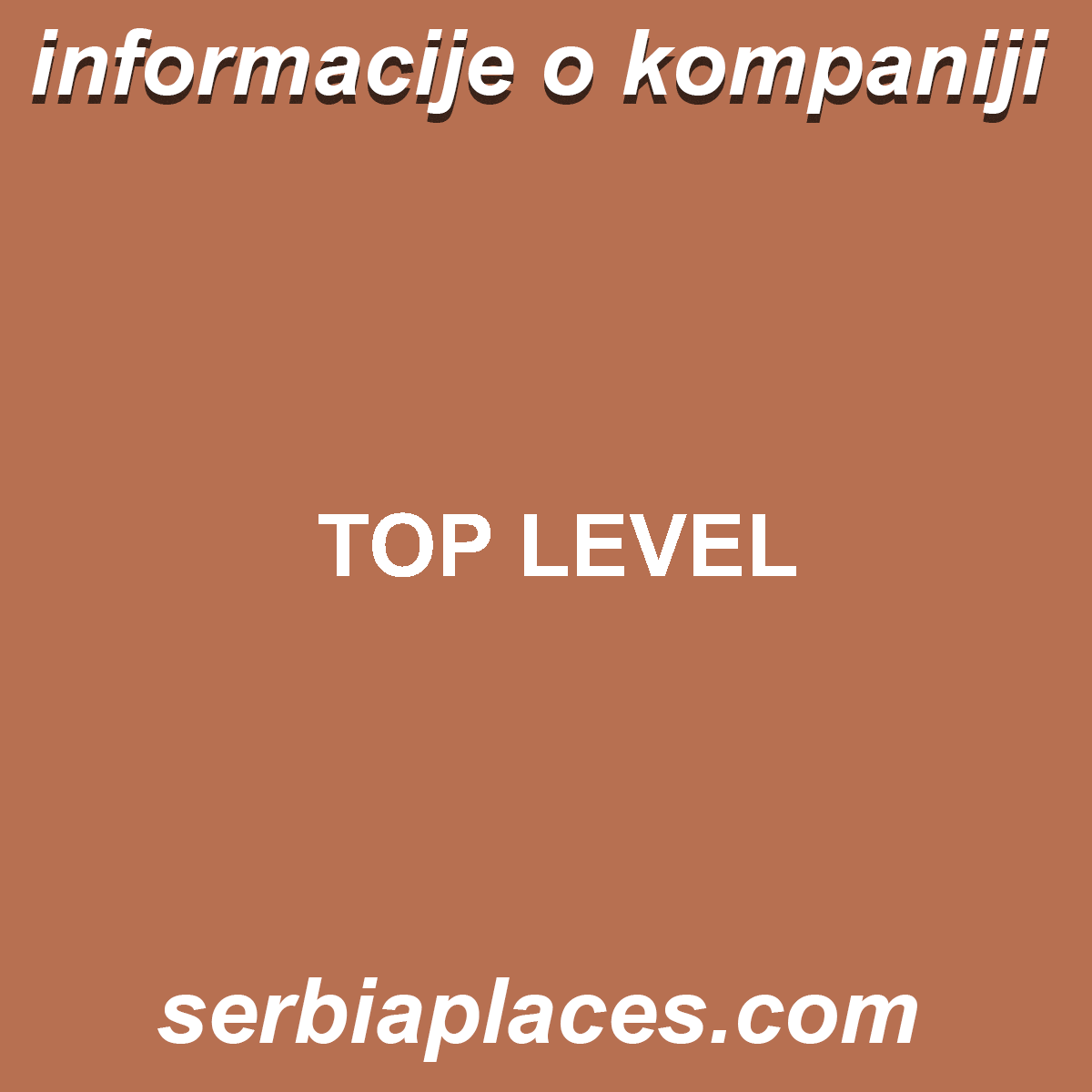 TOP LEVEL