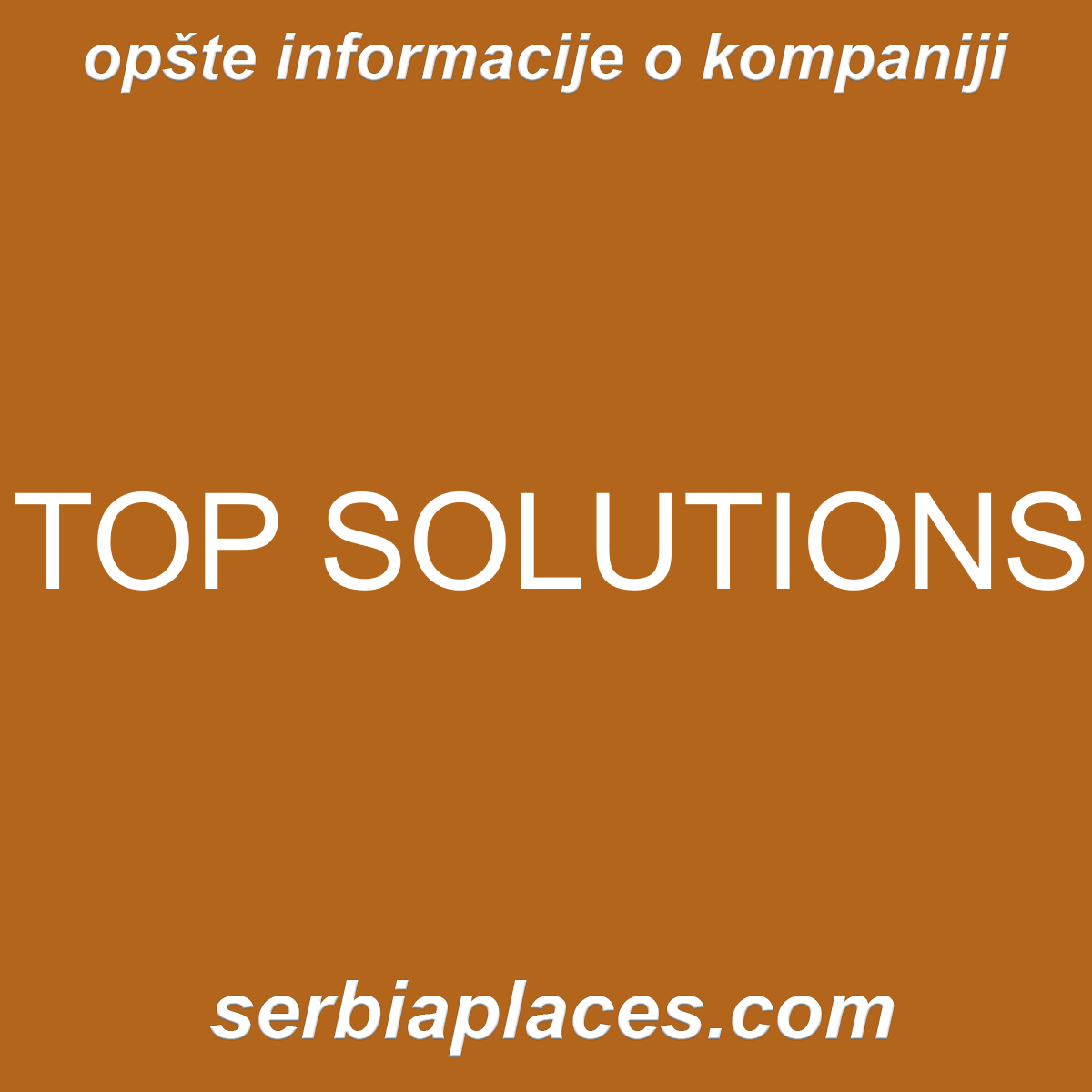TOP SOLUTIONS