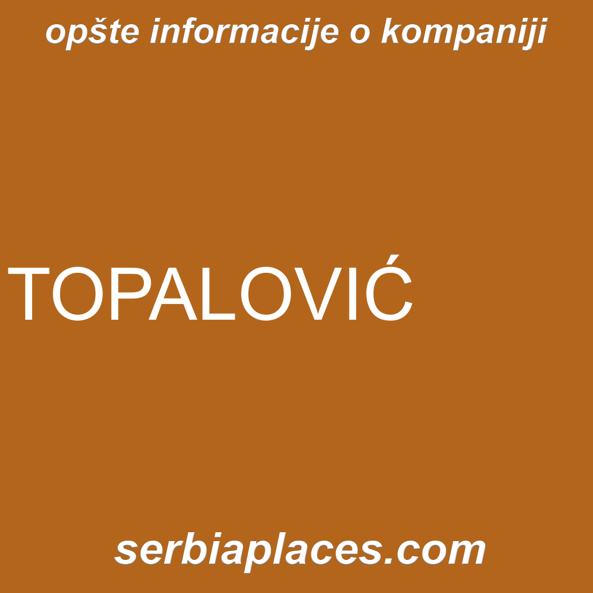 TOPALOVIĆ