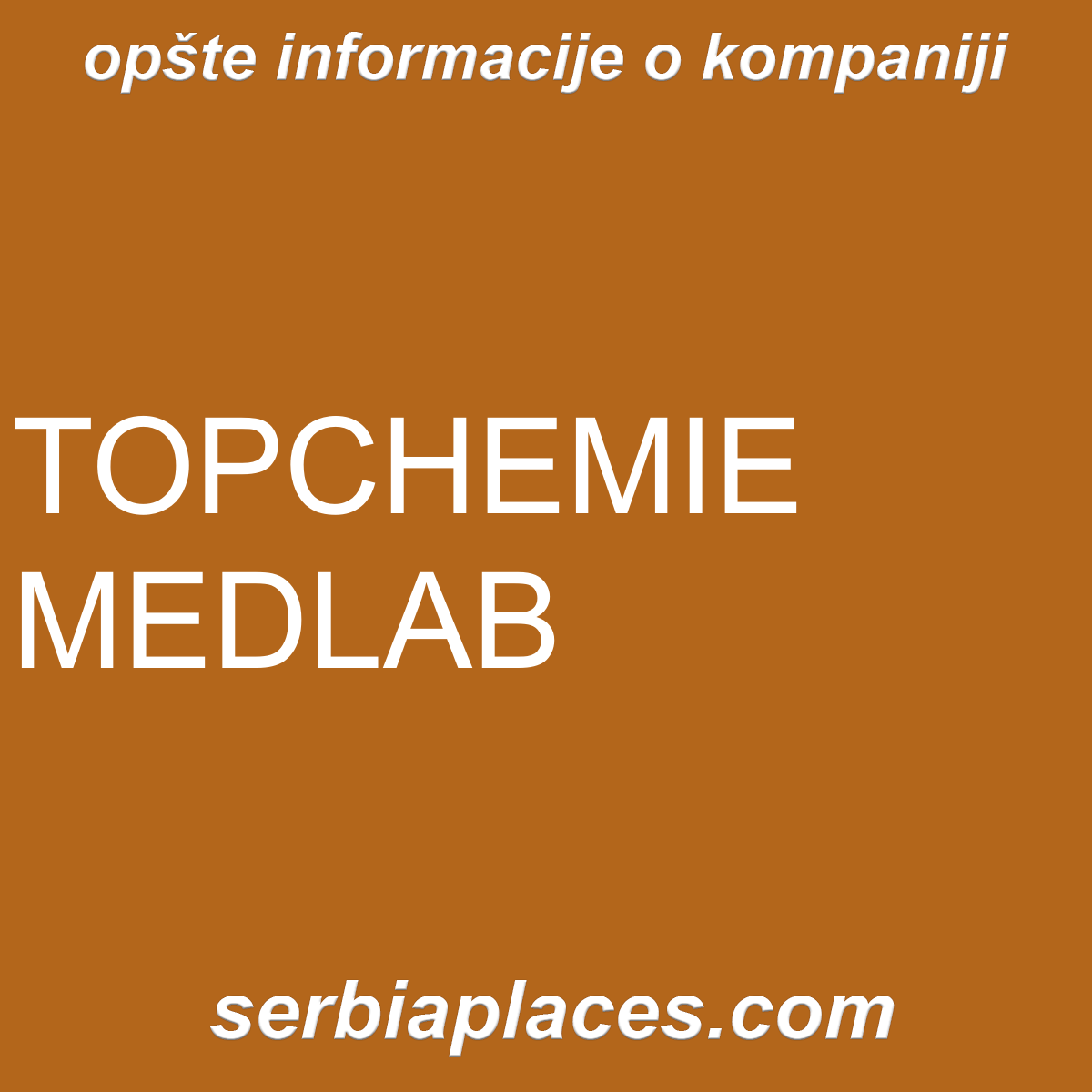 TOPCHEMIE MEDLAB