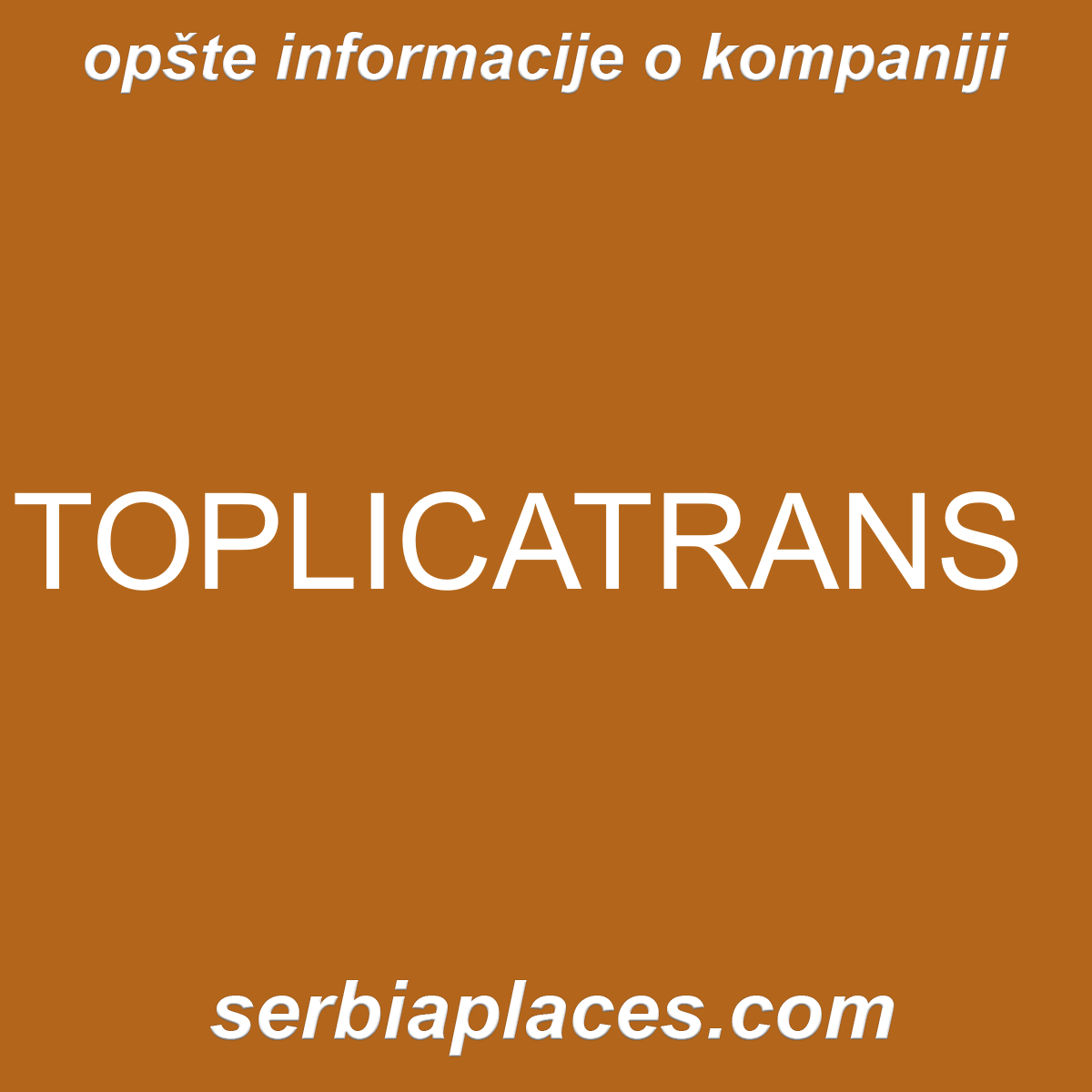 TOPLICATRANS
