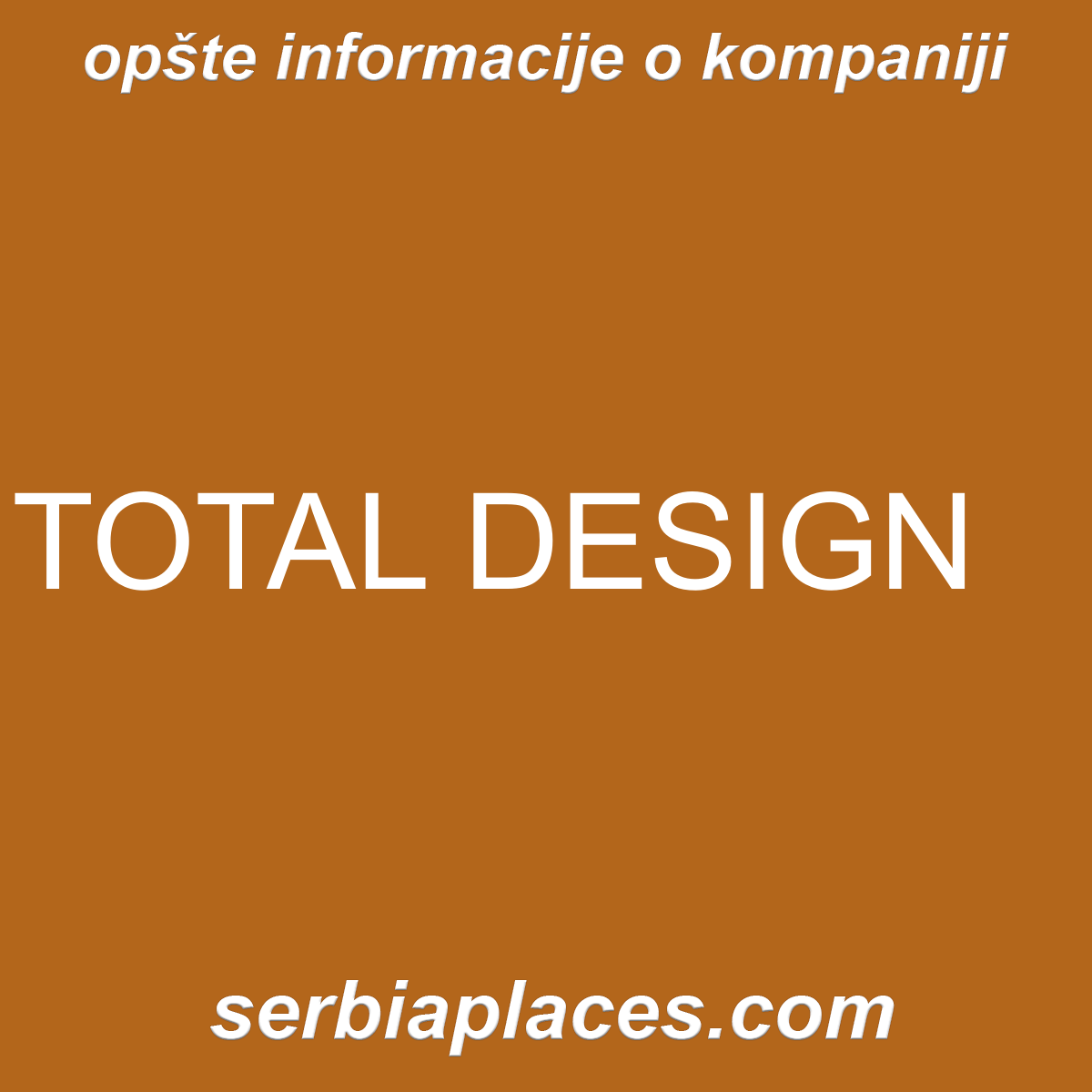 TOTAL DESIGN