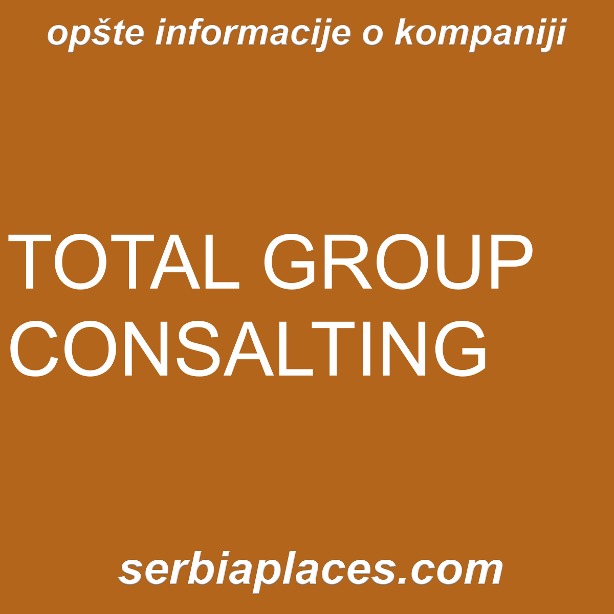 TOTAL GROUP CONSALTING