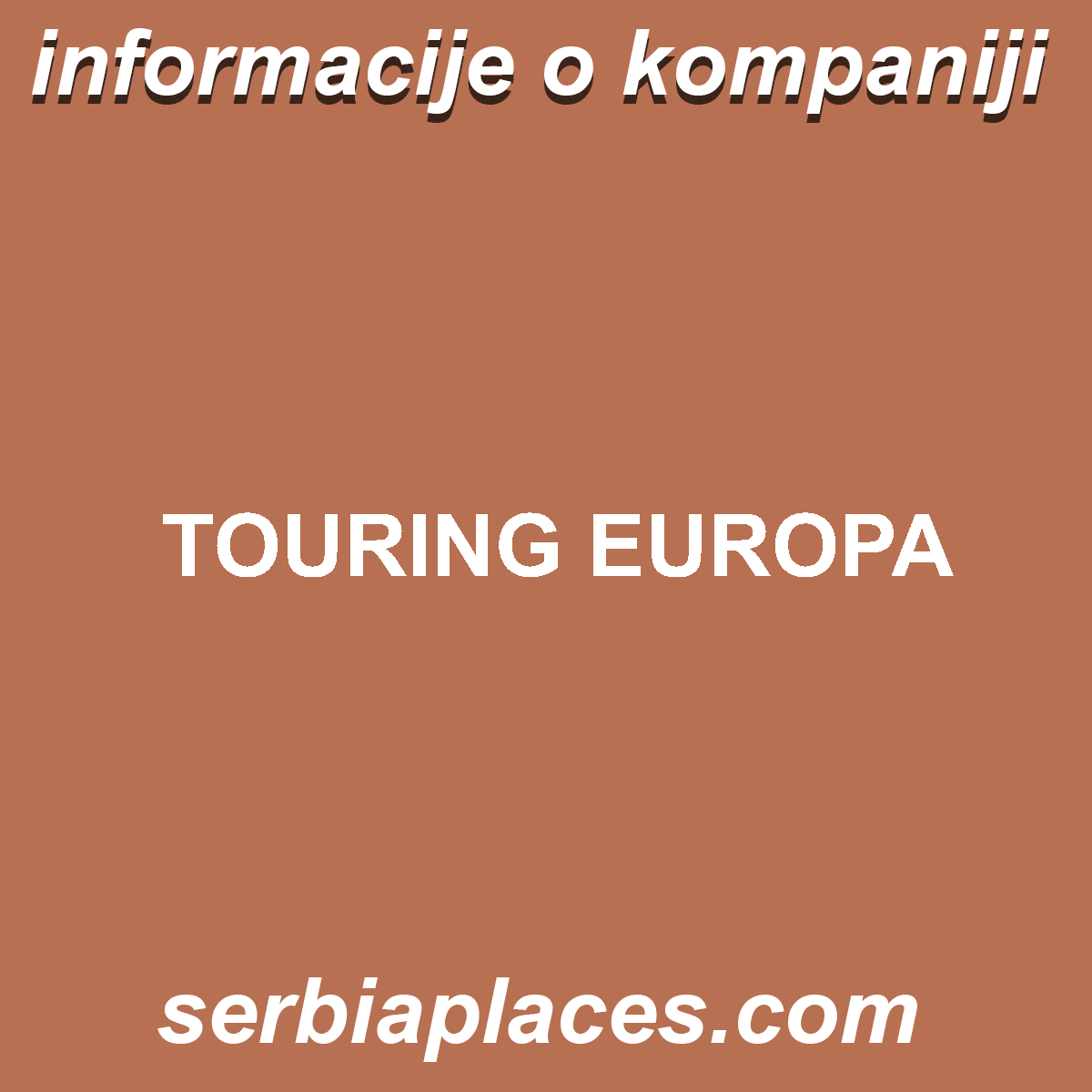 TOURING EUROPA
