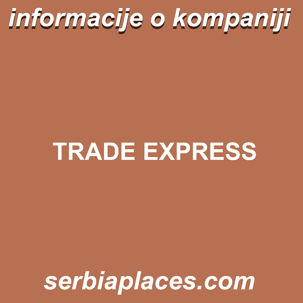 TRADE EXPRESS