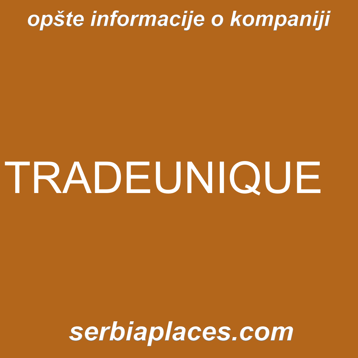 TRADEUNIQUE