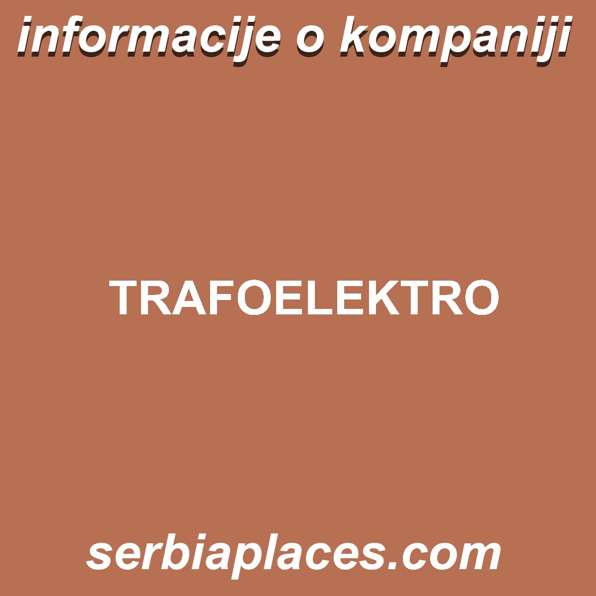 TRAFOELEKTRO