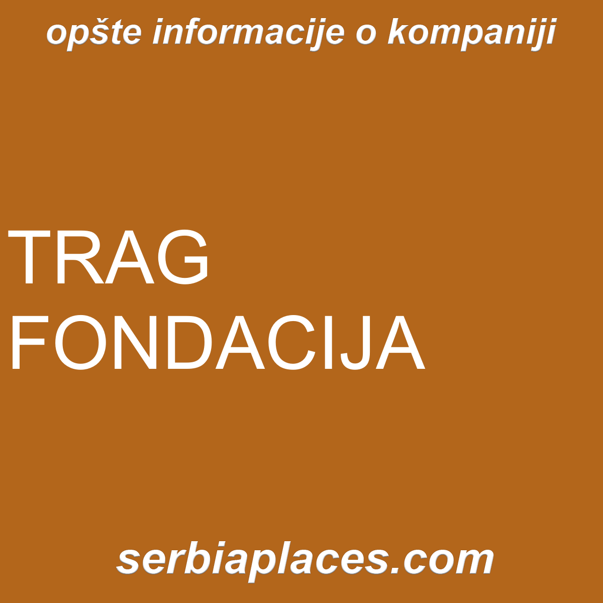 TRAG FONDACIJA
