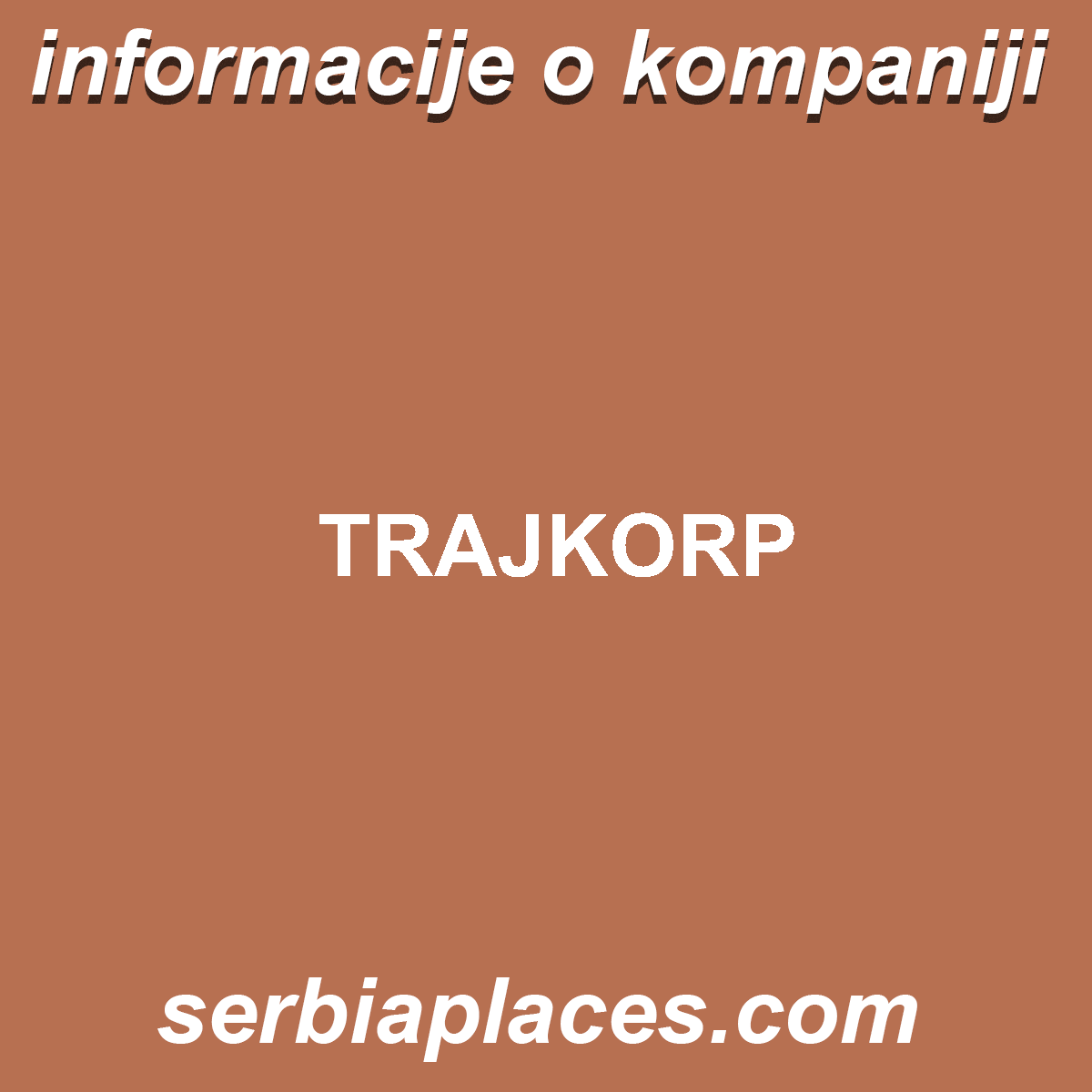 TRAJKORP
