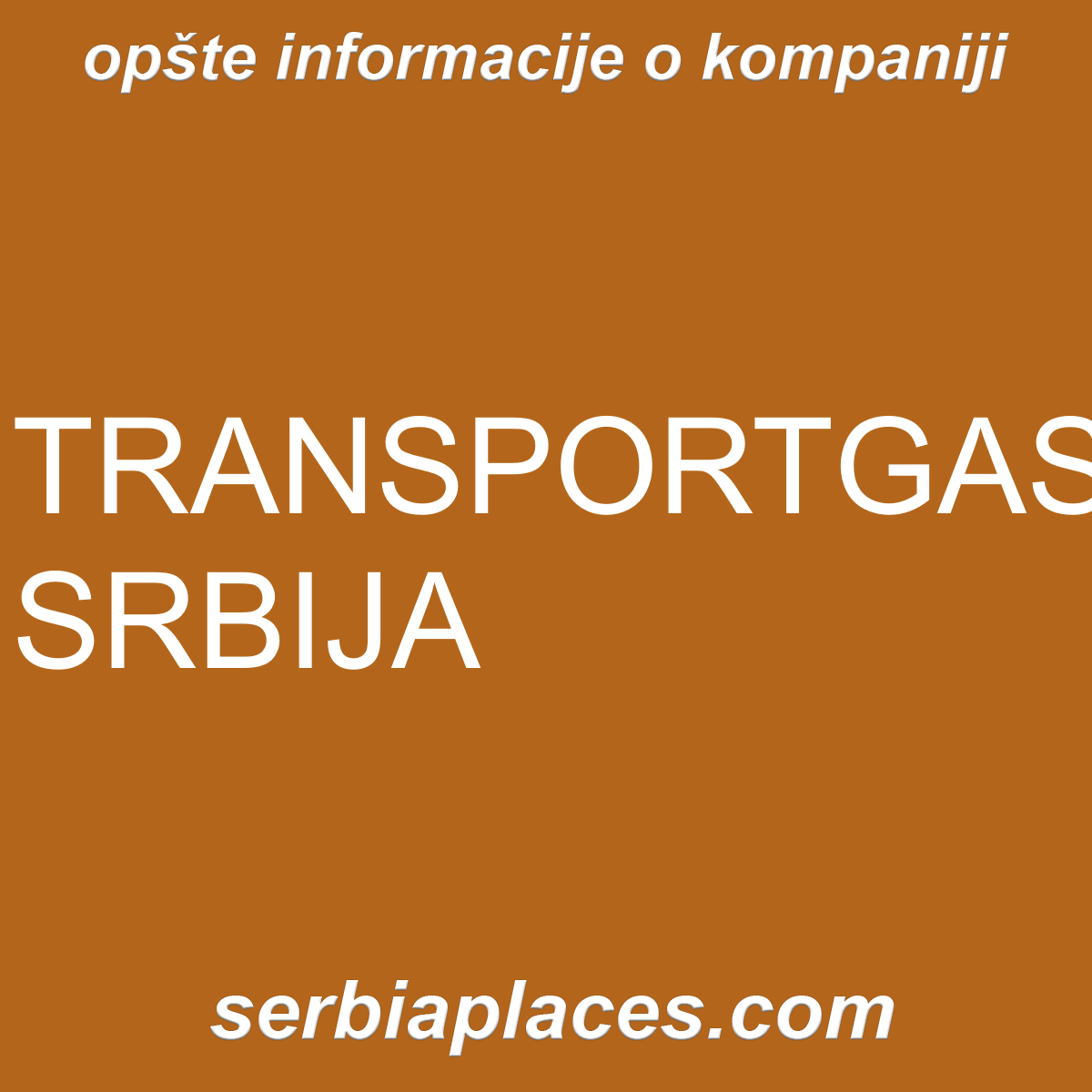 TRANSPORTGAS SRBIJA
